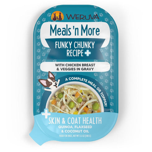 Weruva Meals 'n More Funky Chunky Recipe Plus Wet Dog Food 3.5oz - Poudre Pet & Feed Supply